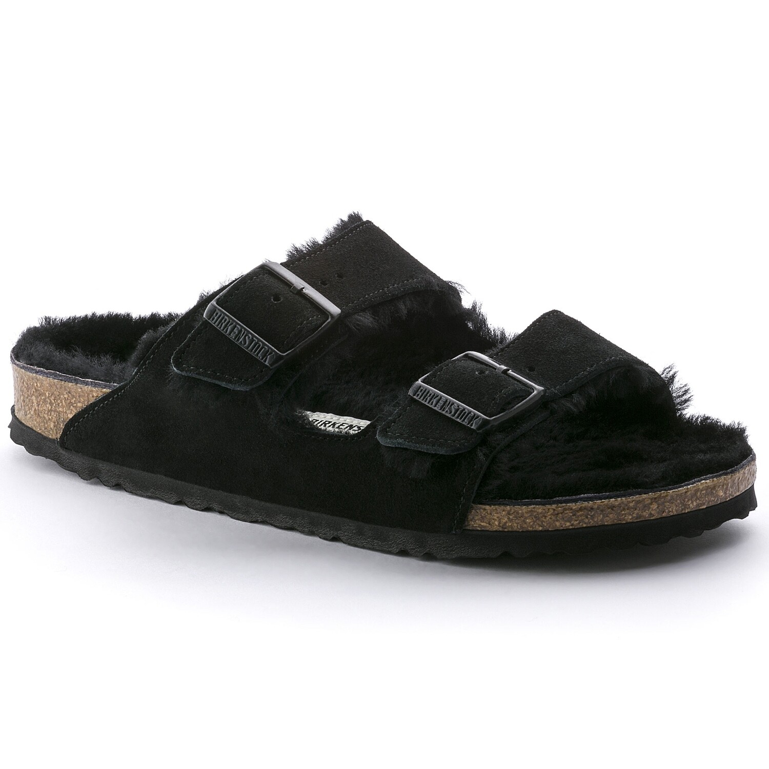 Arizona Shearling Suede, Color: Black, Size: 36R