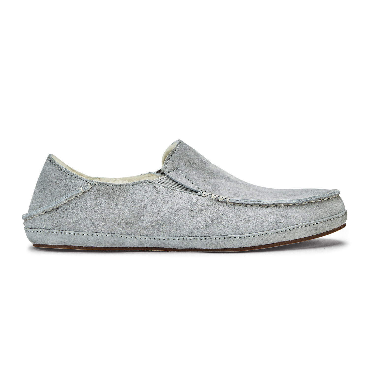Nohea Slipper, Color: Pale Grey/Pale Grey, Size: 8