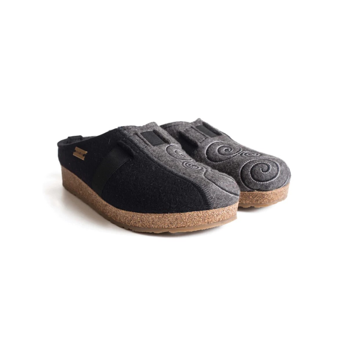 Grizzly Magic Clog, Color: Black/Grey, Size: 36
