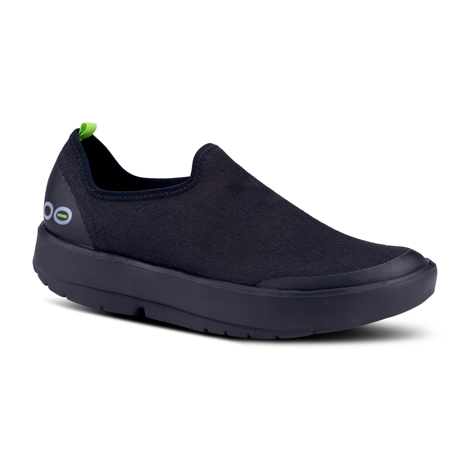 W OOmg Eezee Low Shoe, Color: Black, Size: W 8.5