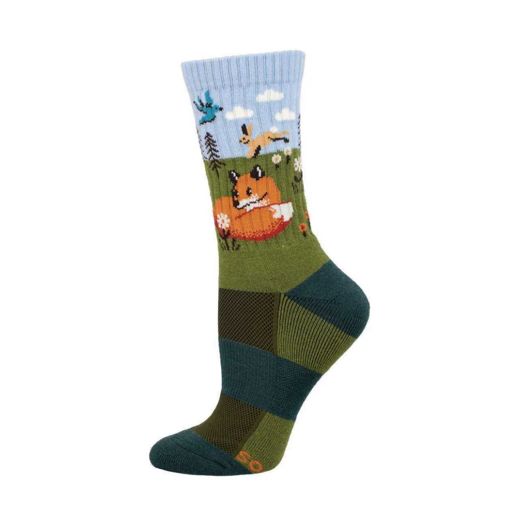 Fox and Hare, Color: Blue