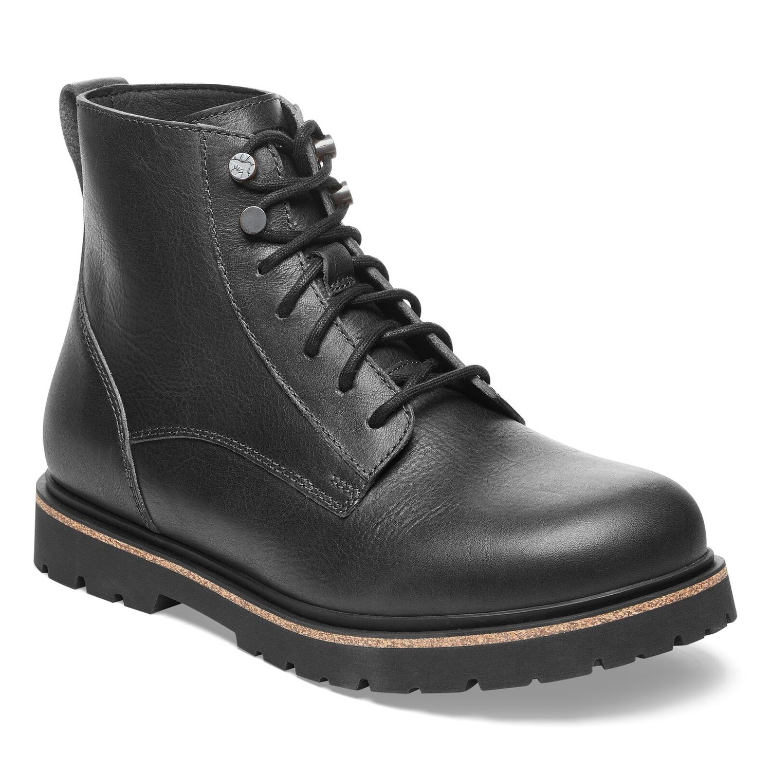 Highwood Lace Mid, Color: Black Leather, Size: 44R