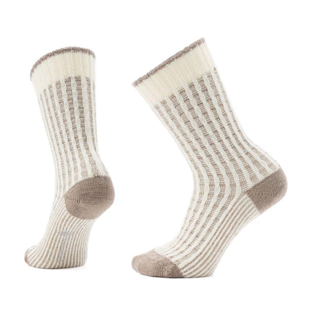 Everyday Cozy Waffle Press Crew, Size: Medium, Color: Taupe Natural Marled