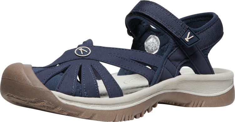 Rose Sandal *SALE*, Color: Navy, Size: 7