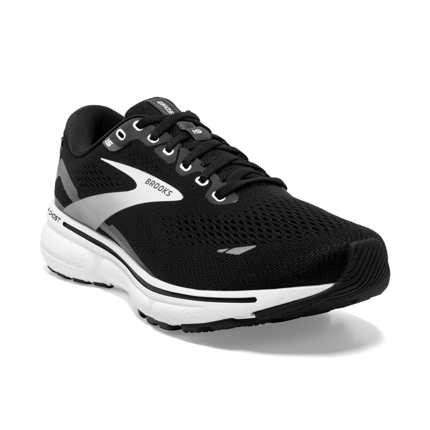 W Ghost 15 *SALE*, Color: Black/Blackened Pearl/White (012), Size: 7.5 B