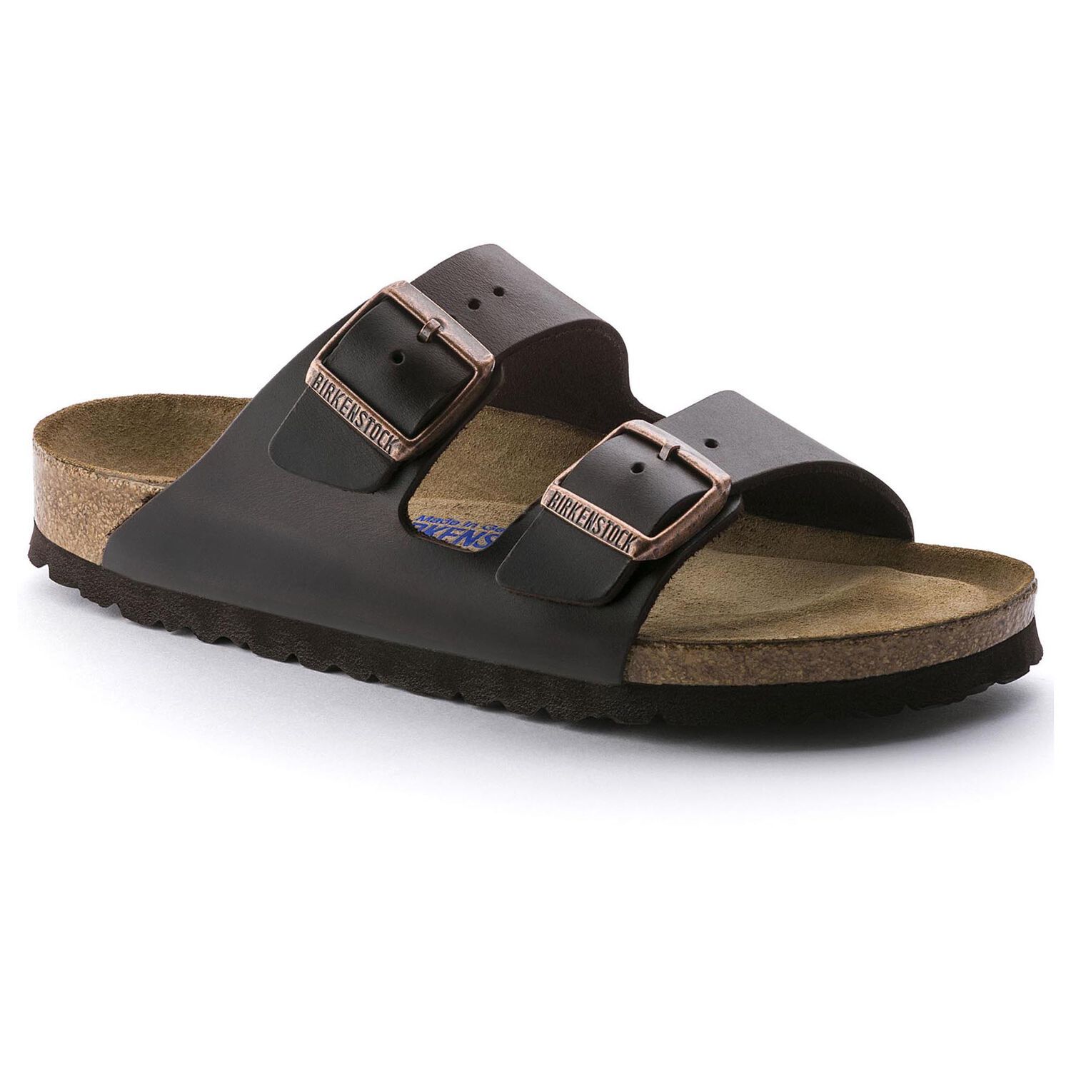 Arizona Soft Footbed Leather, Color: Amalfi Testa Di Moro, Size: 36N