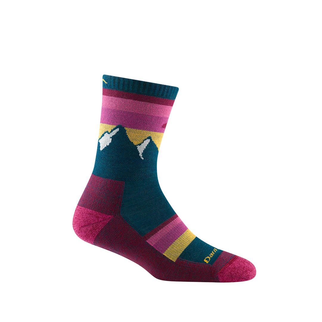 Sunset Ledge Micro Crew Hiker, Color: Dark Teal, Size: Medium