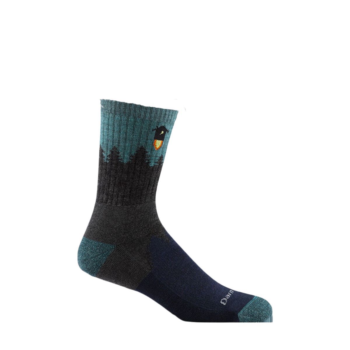 M Number 2 Micro Crew, Size: Medium, Color: Gray