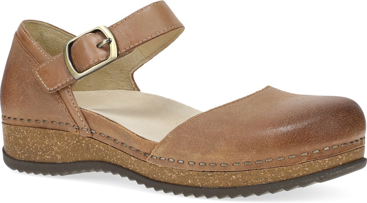 Mae Burnished Suede, Color: Tan, Size: 38