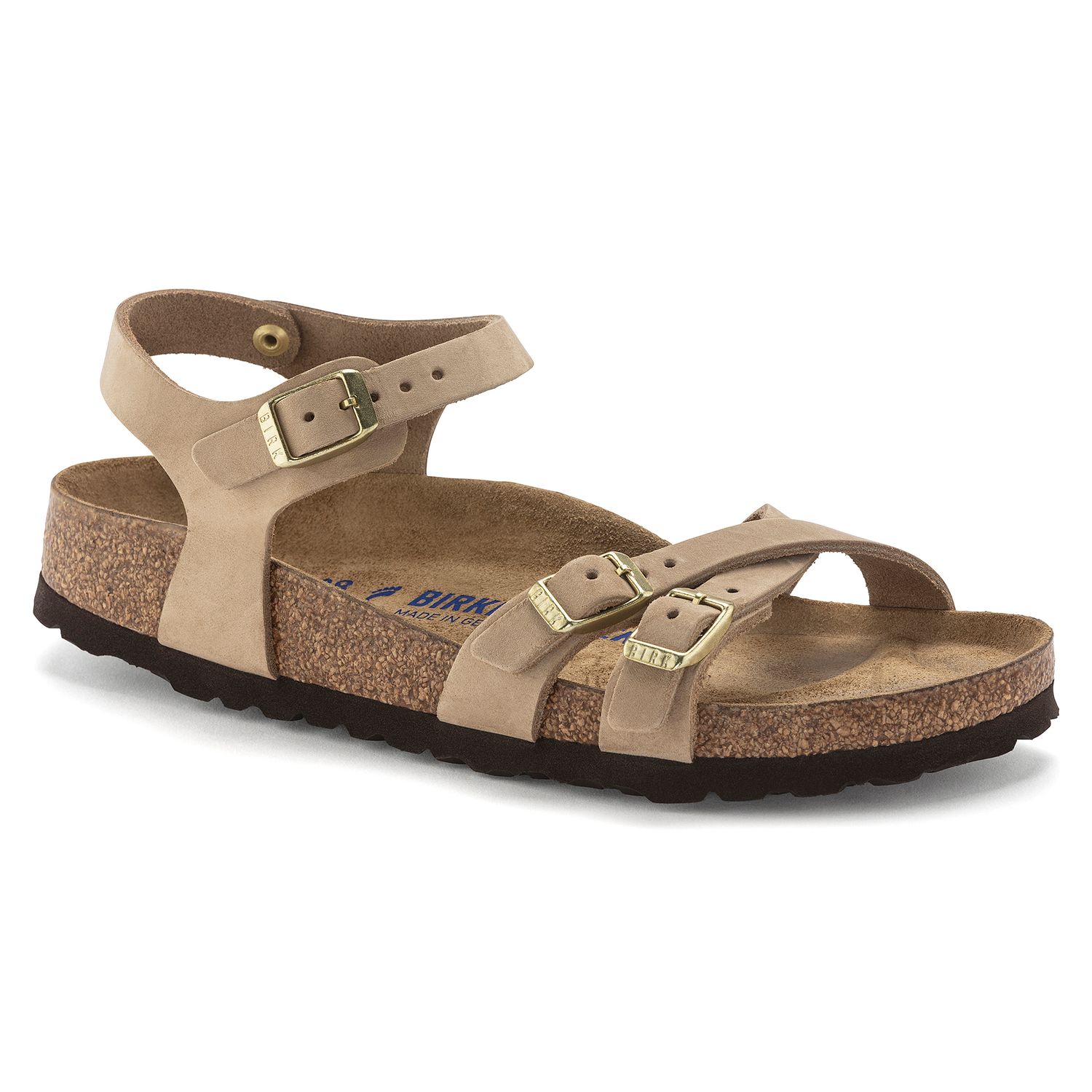 Kumba Soft Footbed , Color: Sandcastle, Size: 37R