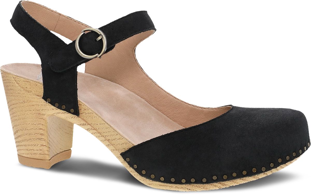 Taytum Milled Nubuck, Color: Black, Size: 41