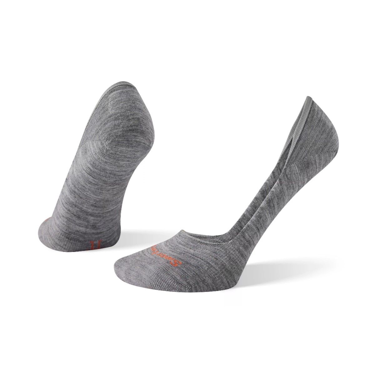 W Everyday Secret Sleuth No Show 2 Pack *SALE*, Color: Light Gray, Size: Small