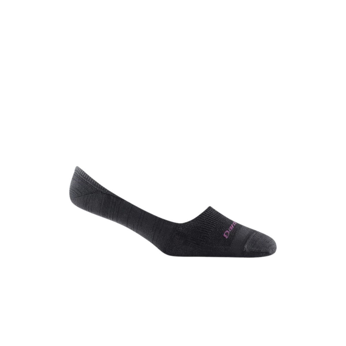 Solid No Show Invisible, Size: Small, Color: Black