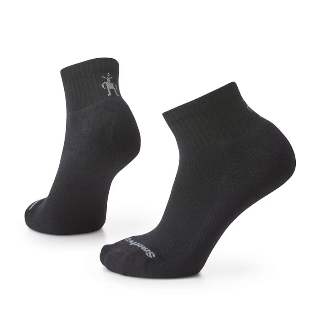 Everyday Solid Rib Ankle, Size: Medium, Color: Black