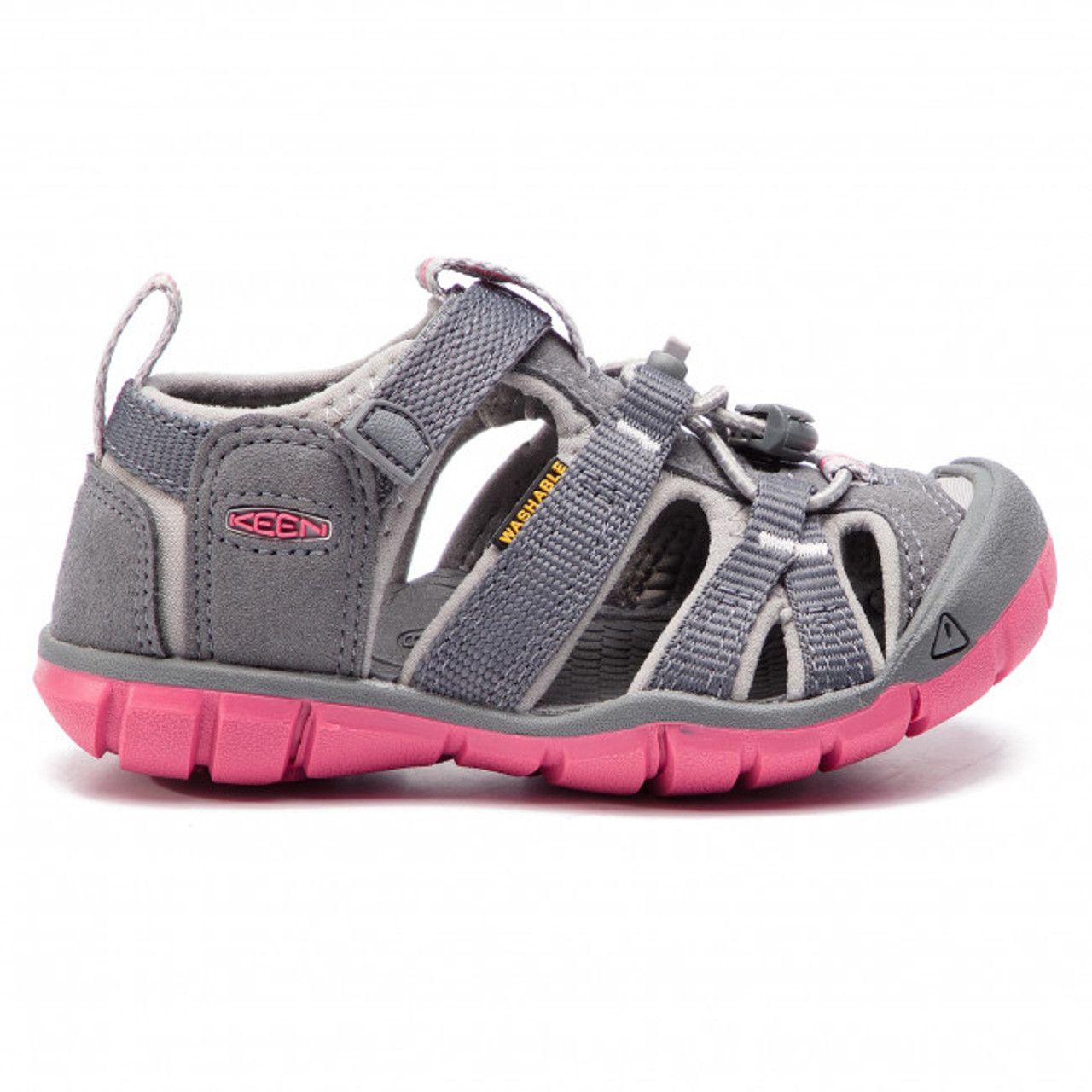 Seacamp II Cnx *SALE*, Color: Steel/Rose, Size: Little Kid 9