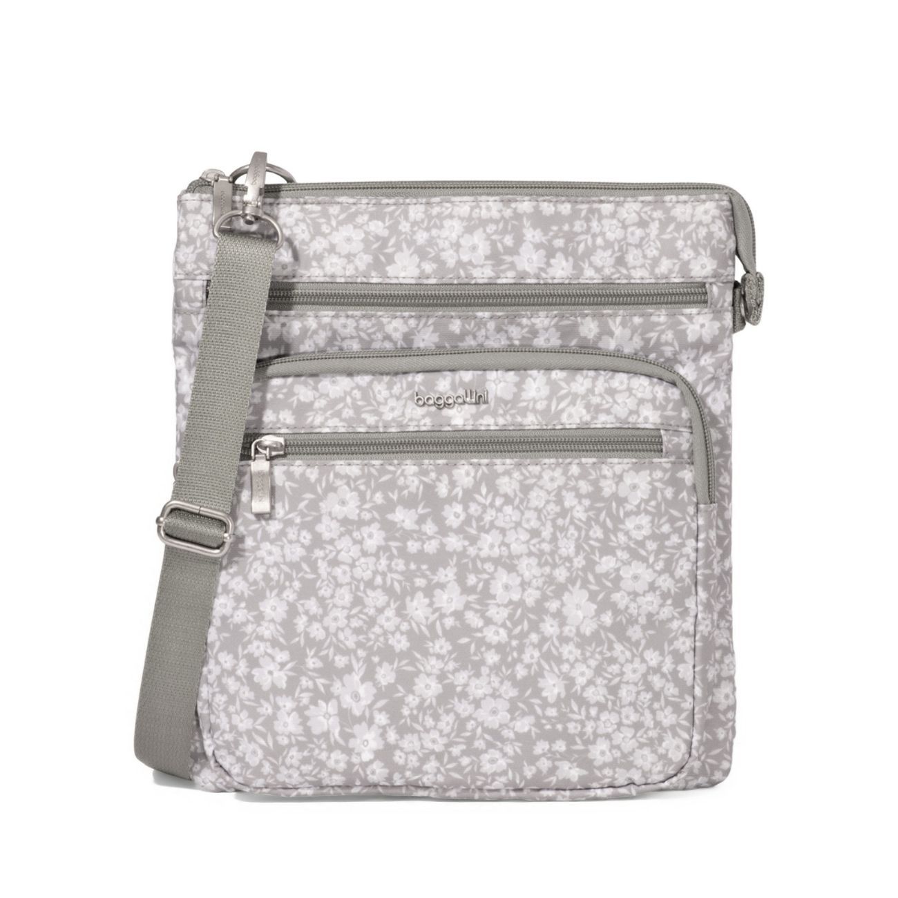 Out and About Crossbody, Color: Light Grey Petal