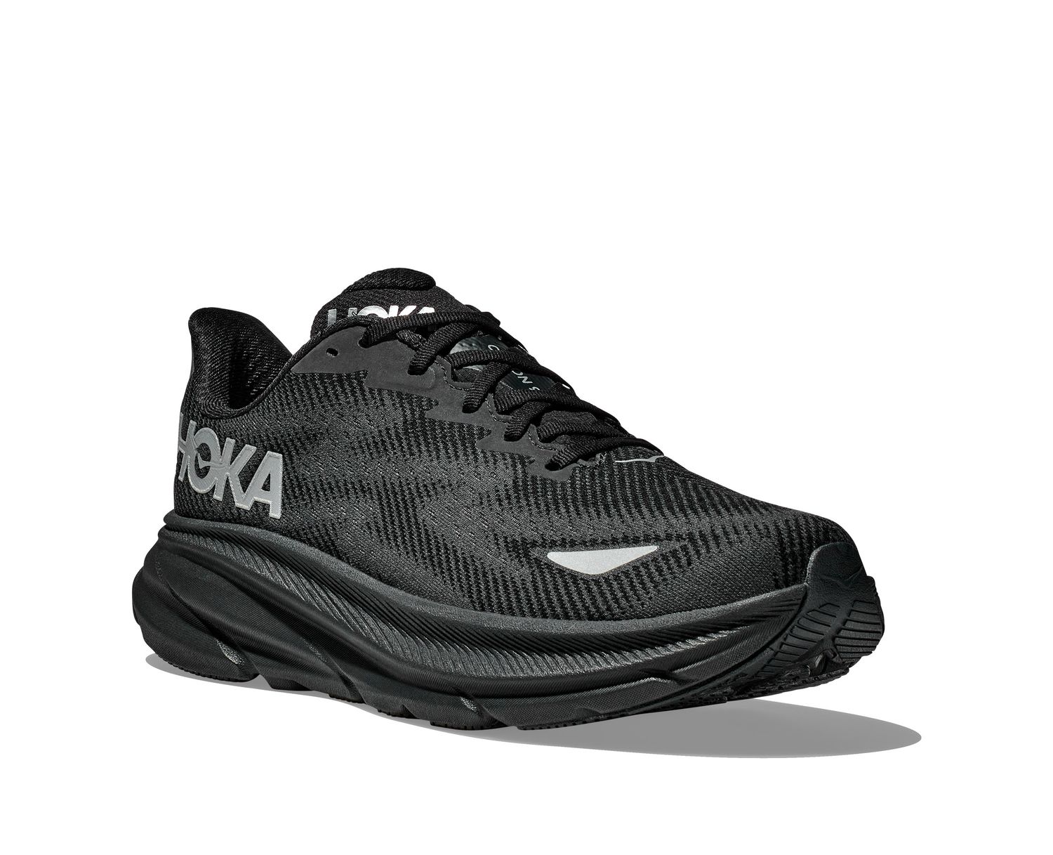M Clifton 9 GTX, Color: Black/Black (BBLC), Size: 8.5 D