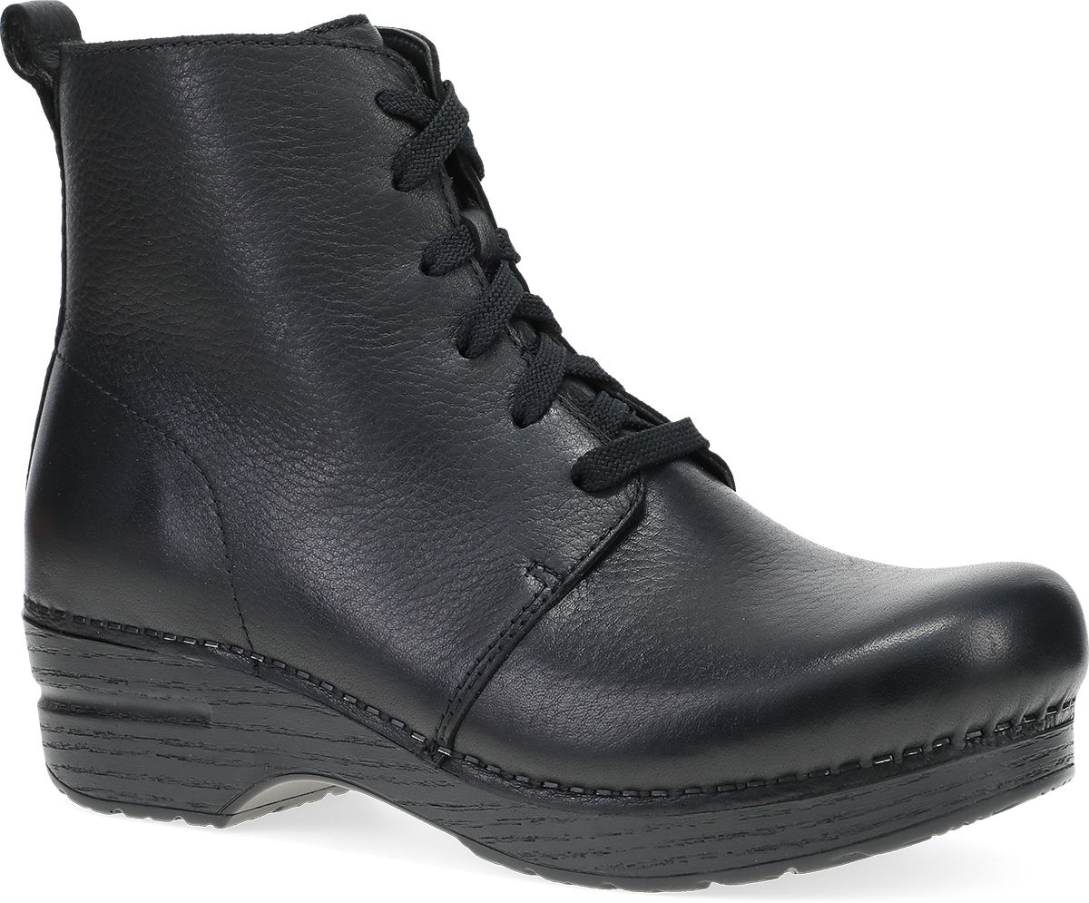 Sigourney, Color: Black Tumbled, Size: 39