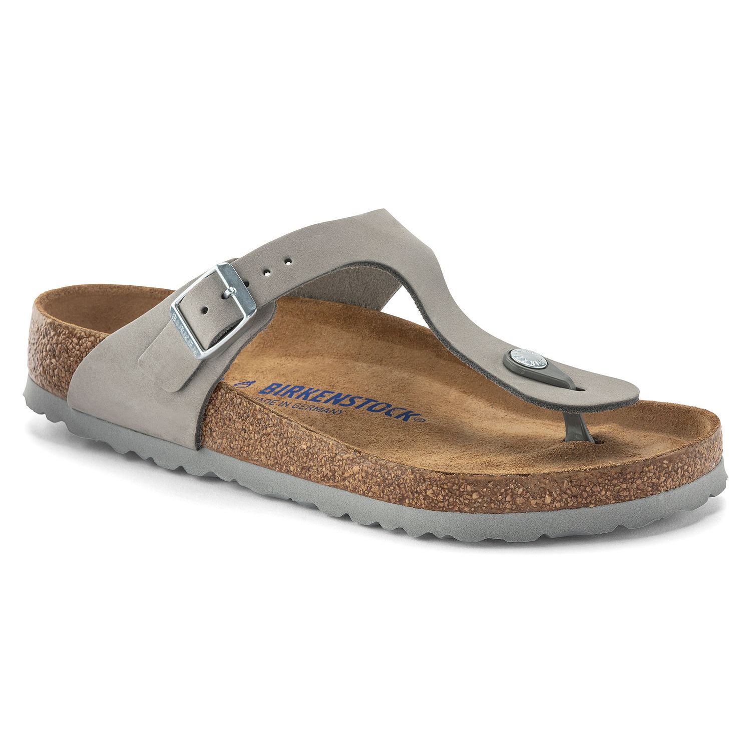 Gizeh Soft Footbed Nubuck *SALE*, Size: 37R, Color: Dove Gray
