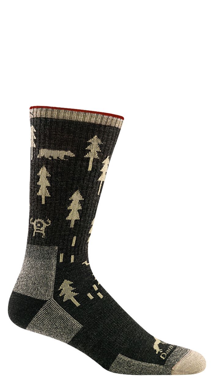 ABC Boot Midweight Hiker, Color: Black, Size: Medium