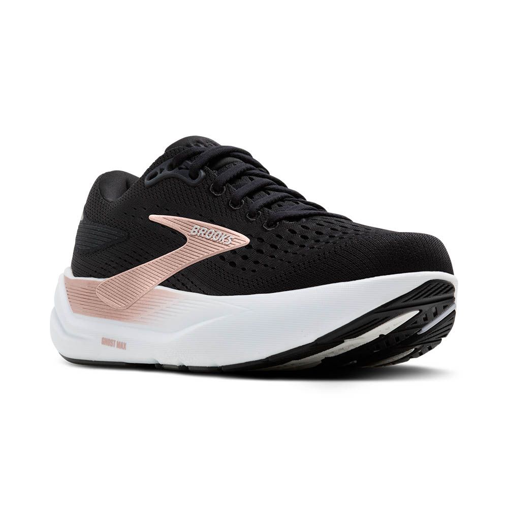 W Ghost Max 3, Size: 8 B, Color: Black/Black/Rose Gold (043)