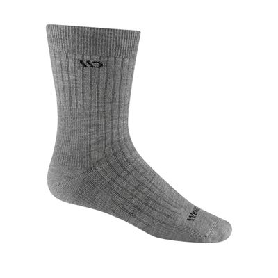 Solid Cushioned Midweight Micro Crew