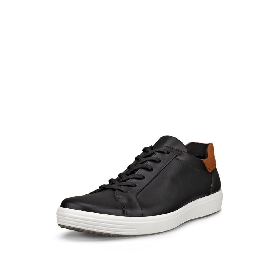 470824 Soft 7 Easy Lace, Color: Black/Cognac, Size: 44