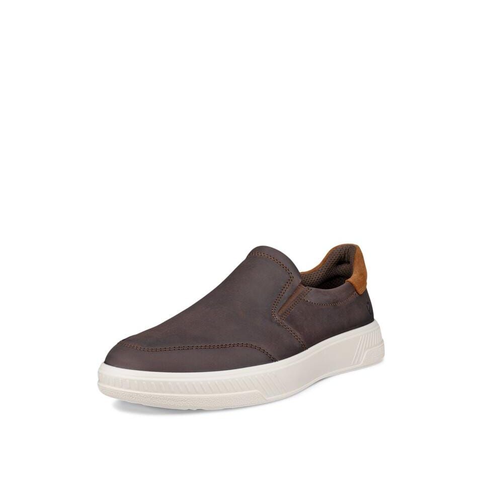 551614 Move Slip On, Color: Coffee/Camel, Size: 44