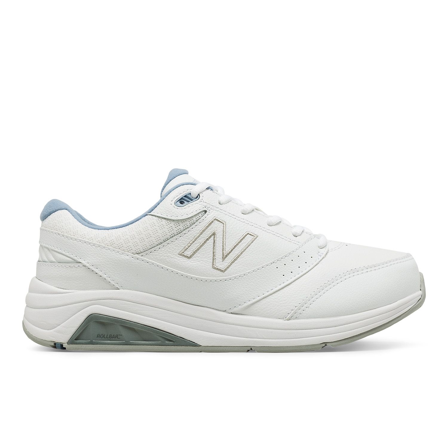 WW928v3, Color: White/Blue, Size: 7.5 B