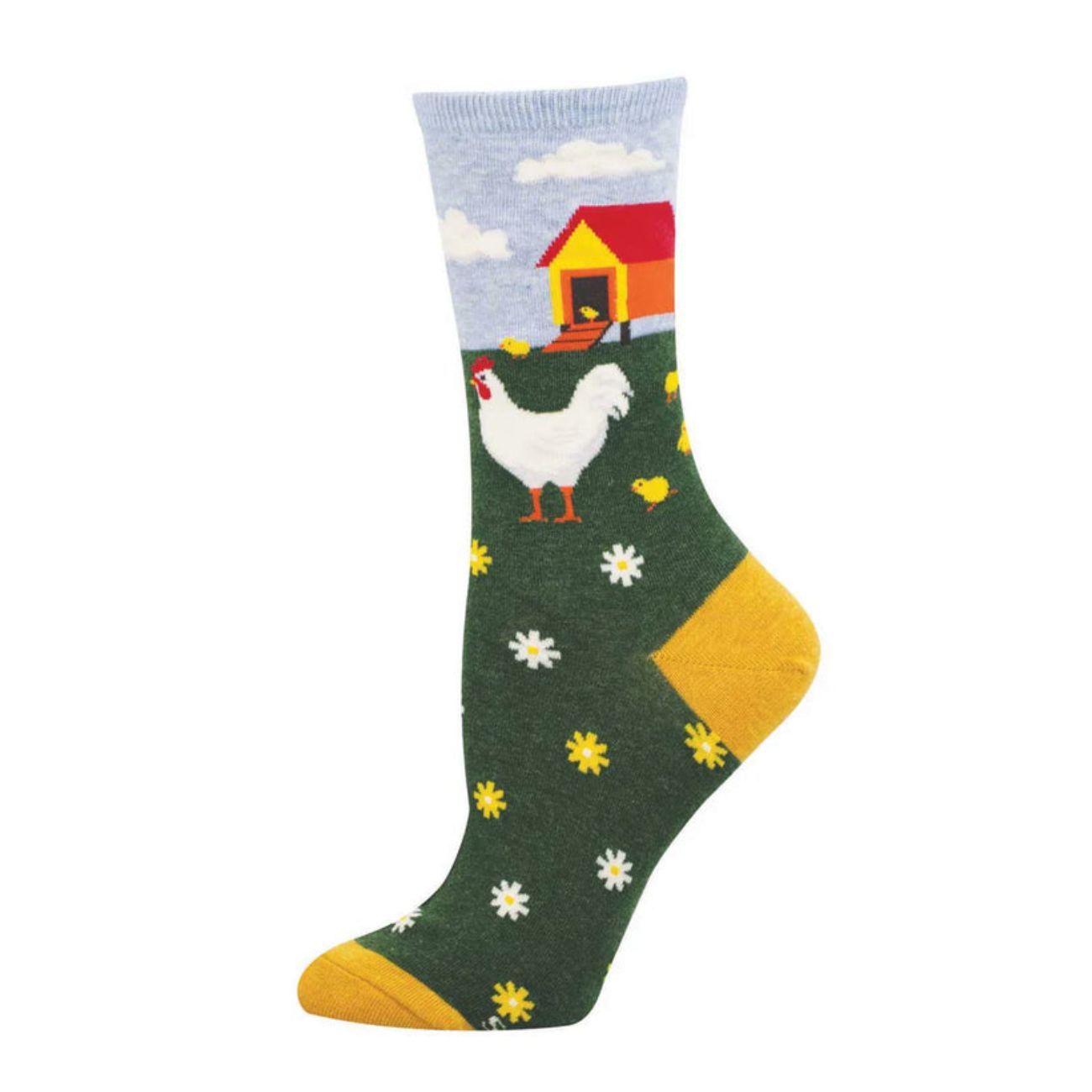Mother Hen, Color: Green Heather