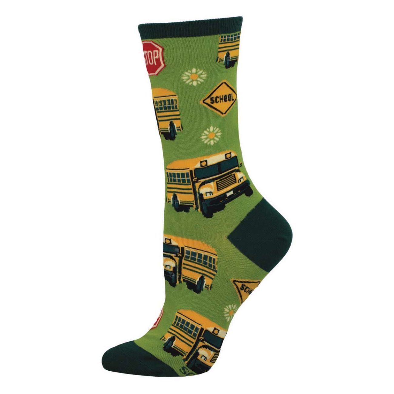 School Bus, Color: Green