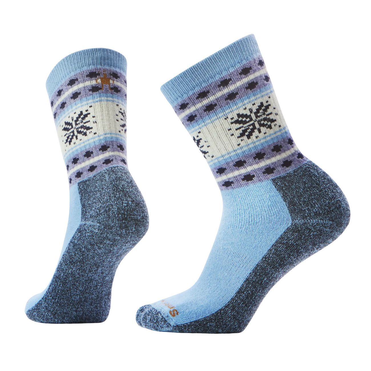 Everyday Cozy Snowflake Dream Crew, Color: Serene Blue, Size: Medium
