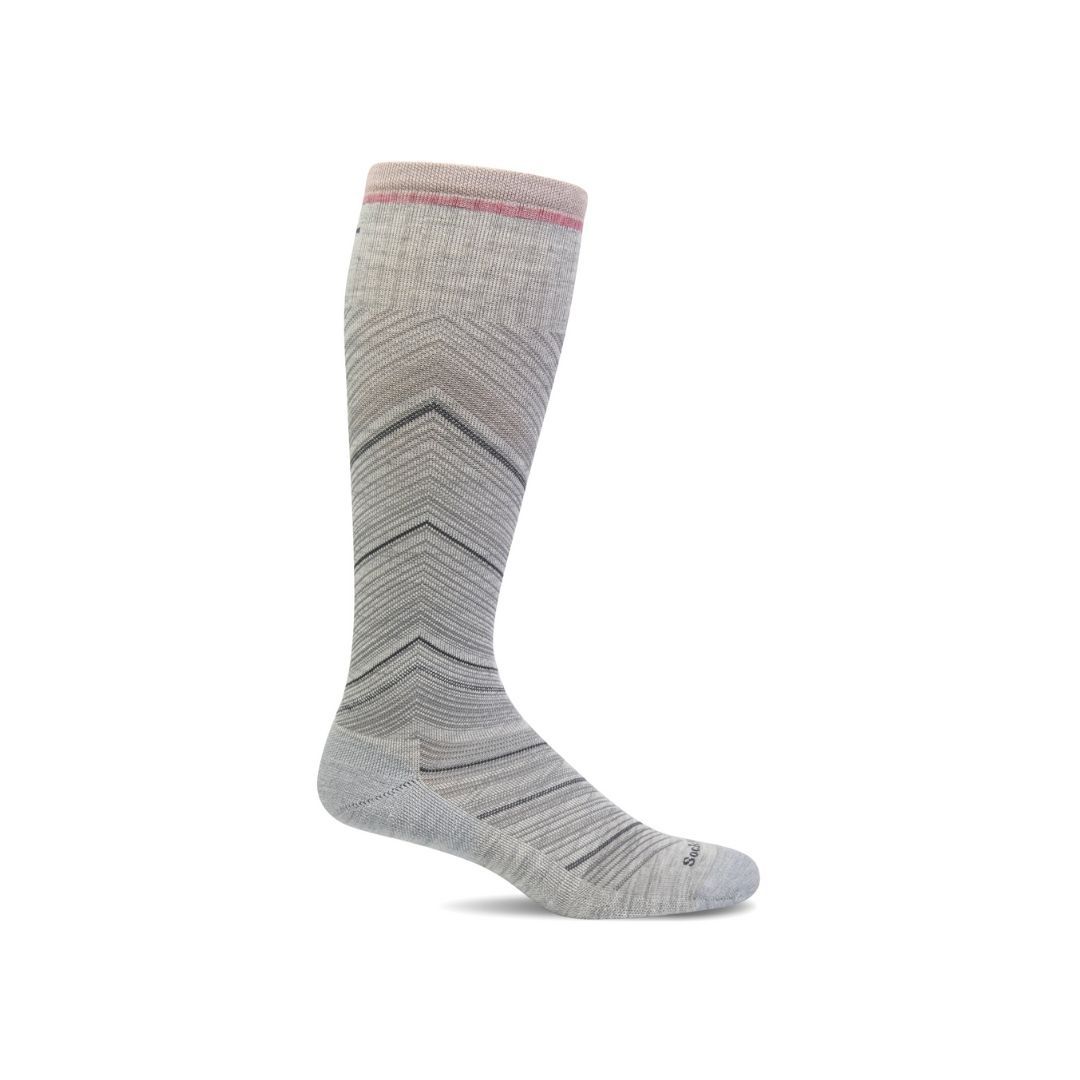 W Full Flattery (Wide Calf), Color: Ash, Size: M/L