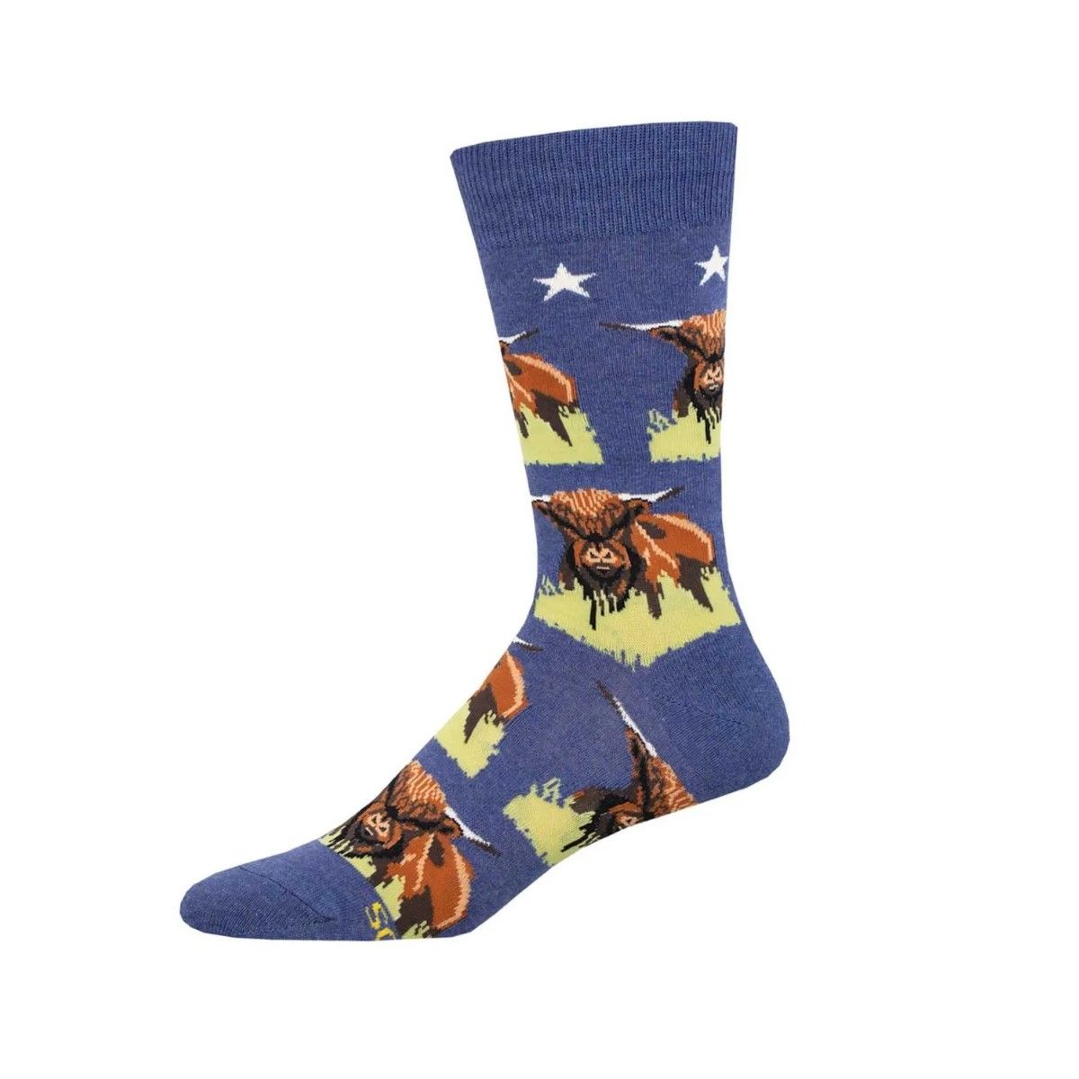 Highland Cows, Color: Blue