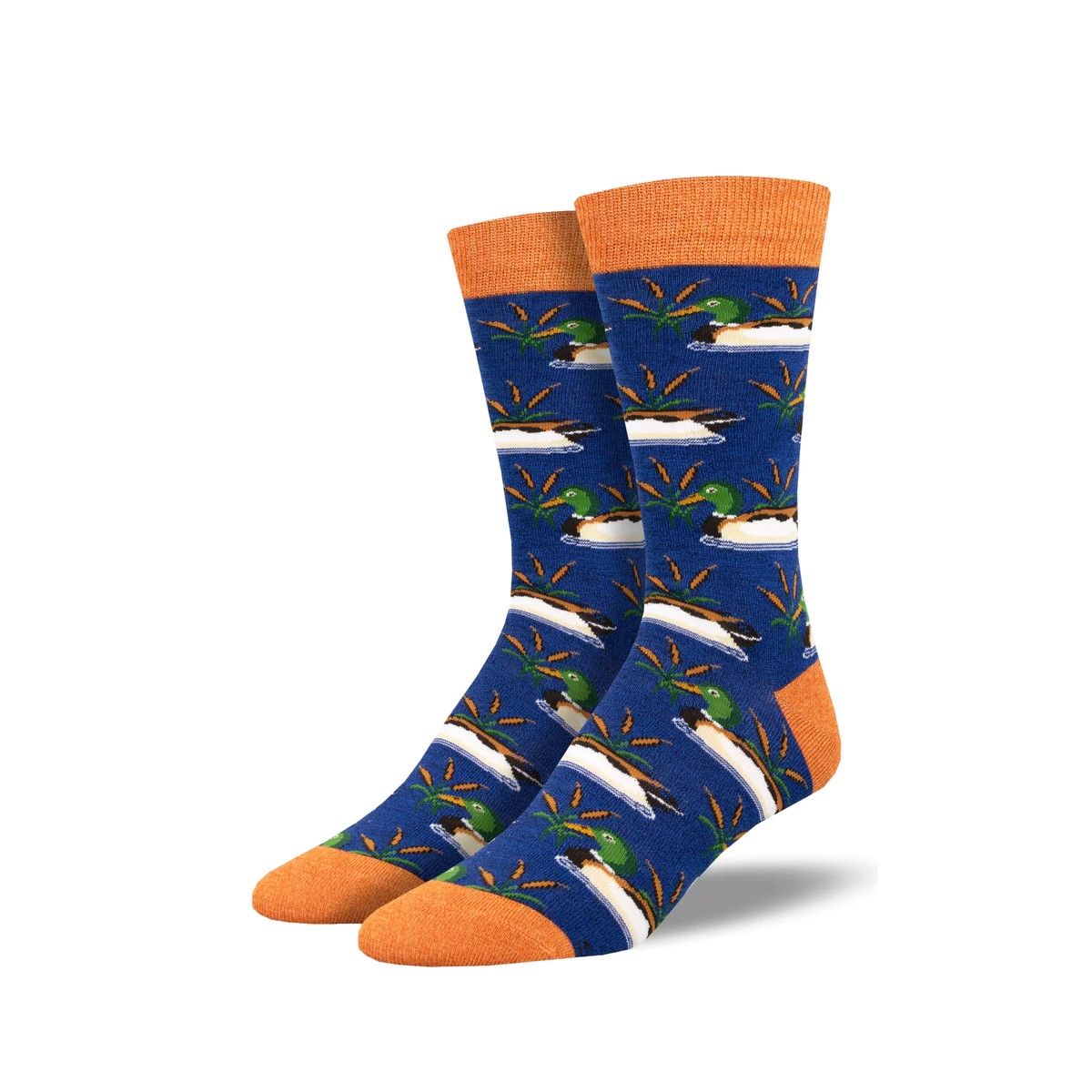 Many Mallards Bamboo, Color: Navy