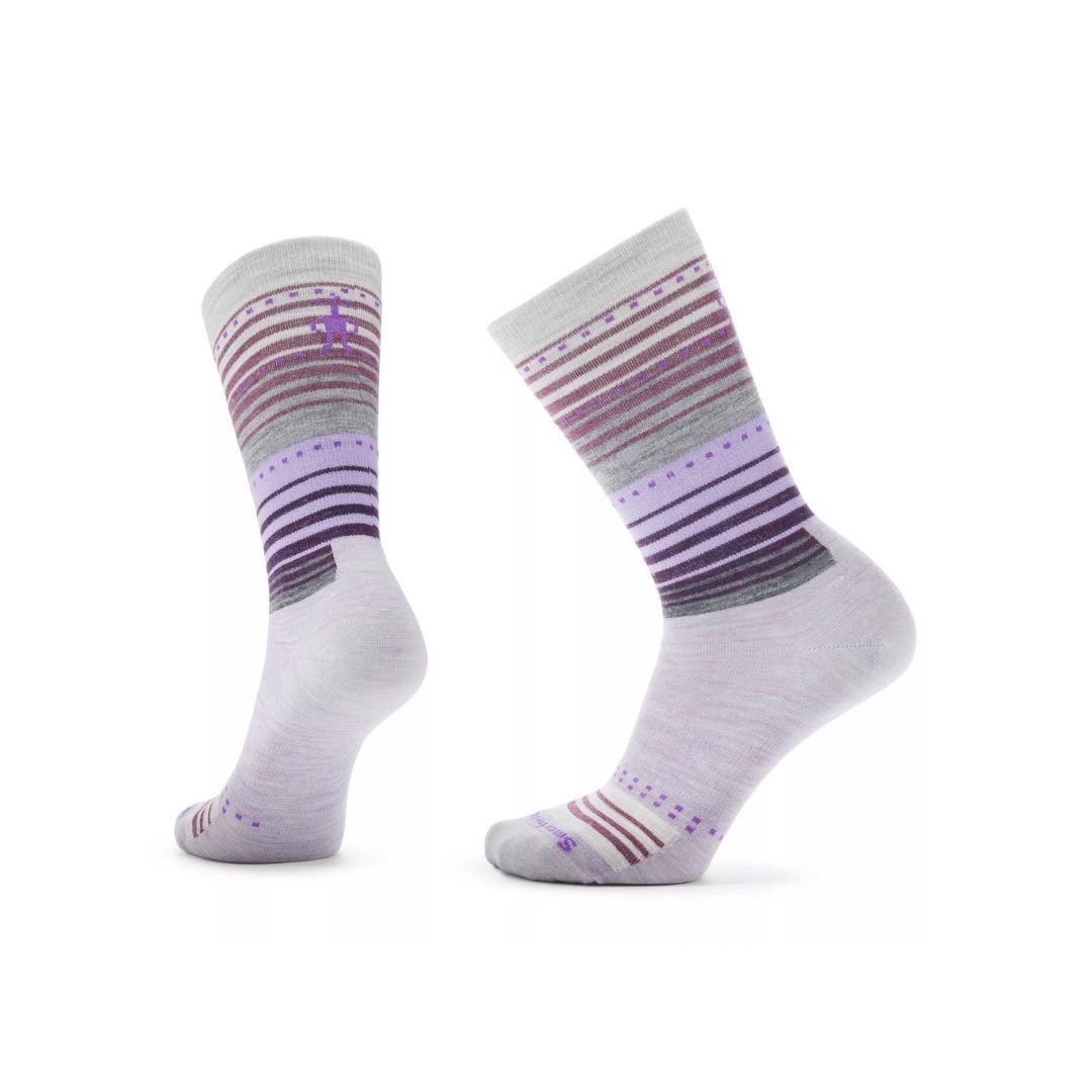 Everyday Stitch Stripe Crew, Color: Purple Eclipse, Size: Medium