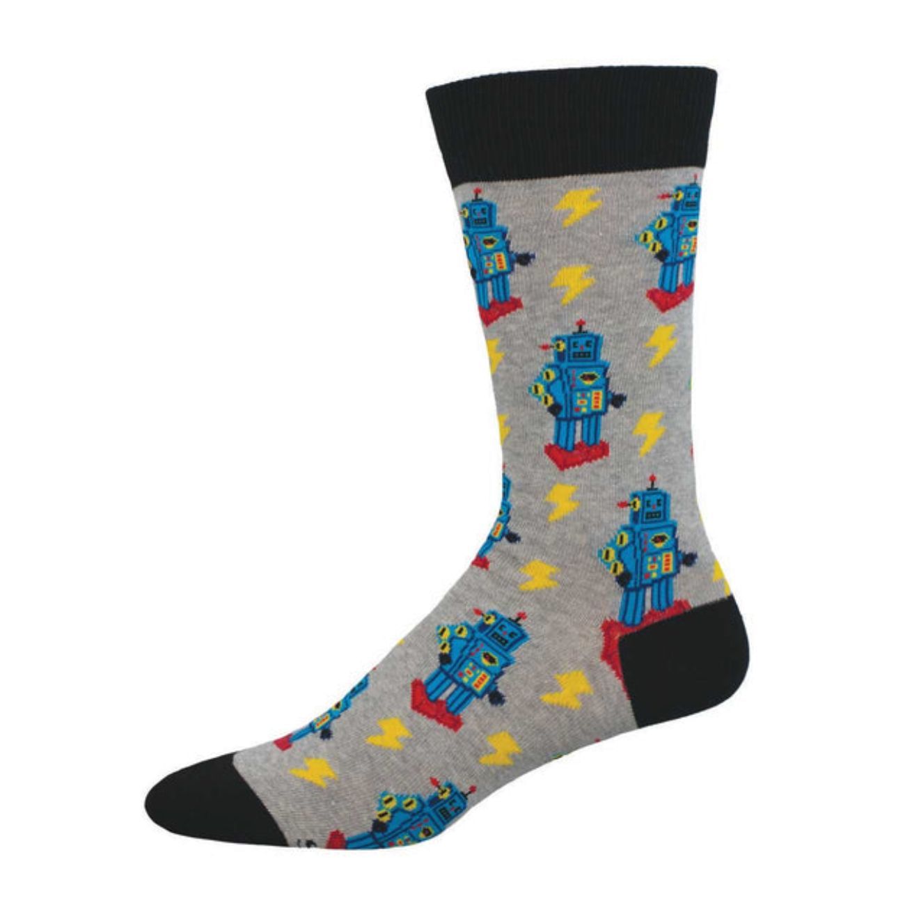 Charge of the Robots, Color: Light Gray Heather