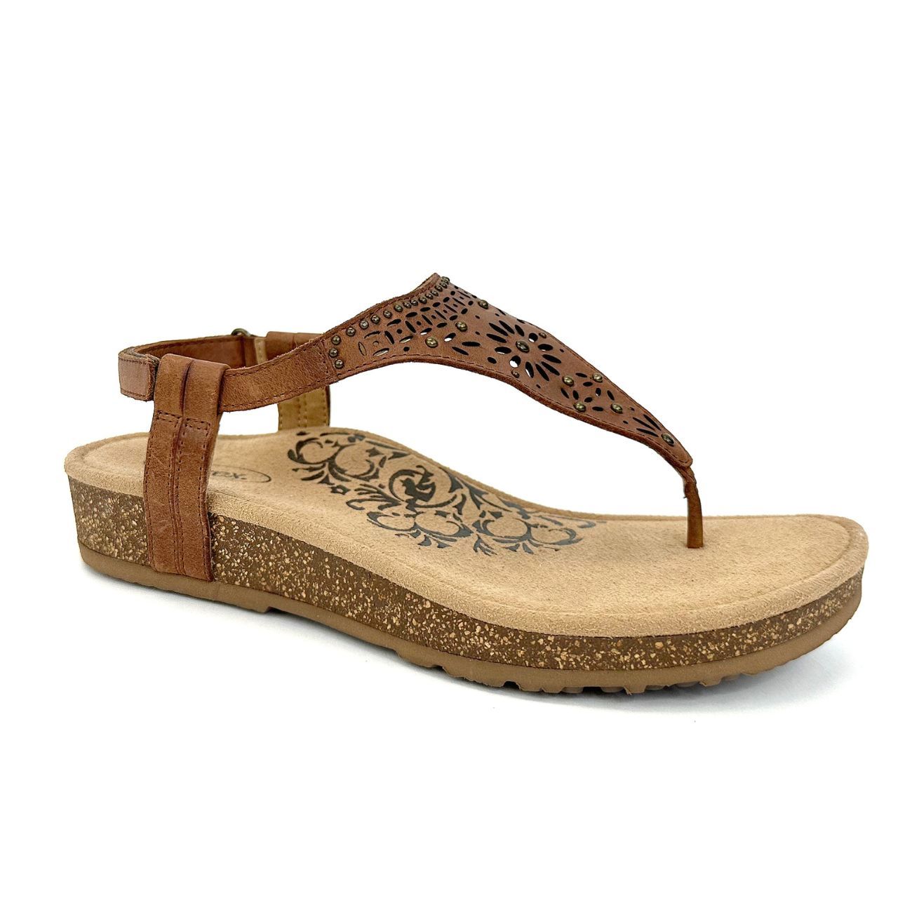 Evelyn Strap *SALE*, Color: Walnut, Size: 8