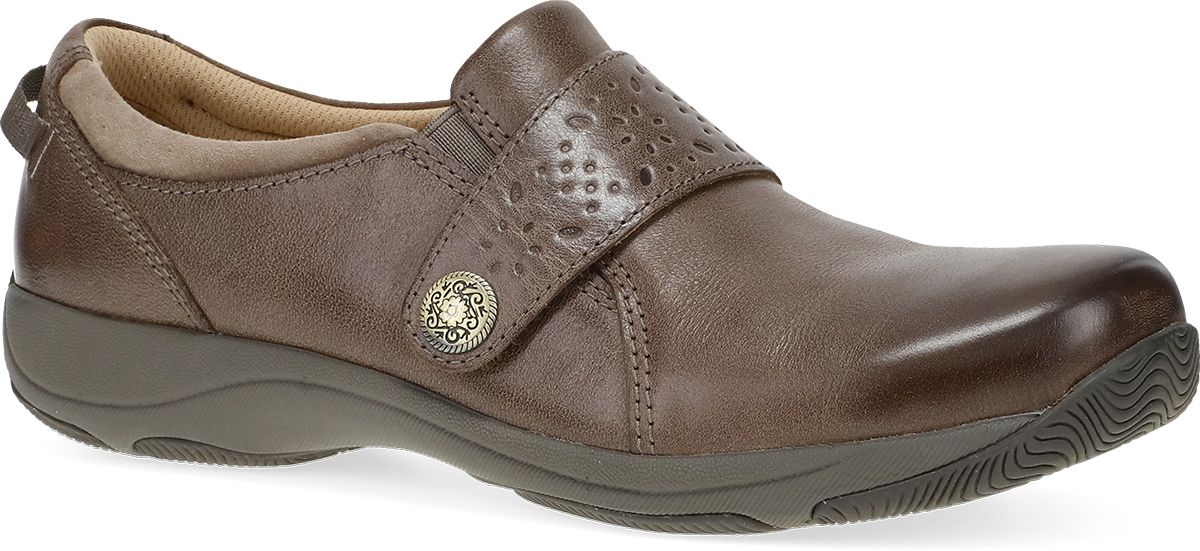Sallie Waxy Burnished, Color: Stone, Size: 38