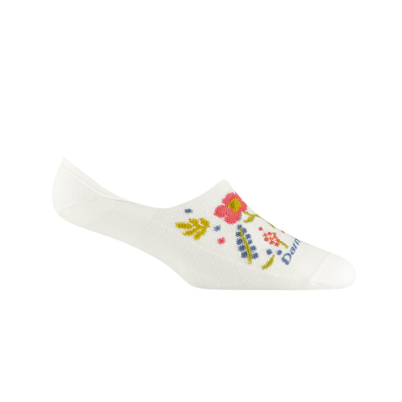 W Garden Party No Show Hidden Lightweight Lifestyle, Color: White, Size: Medium