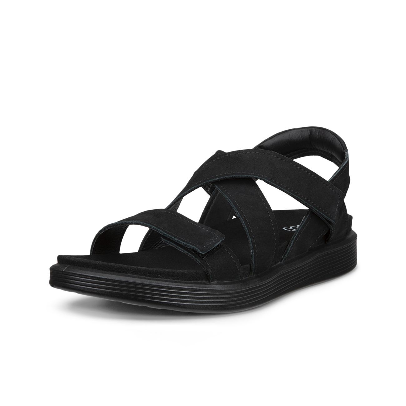 238813 Soft Sandal, Color: Black, Size: 36