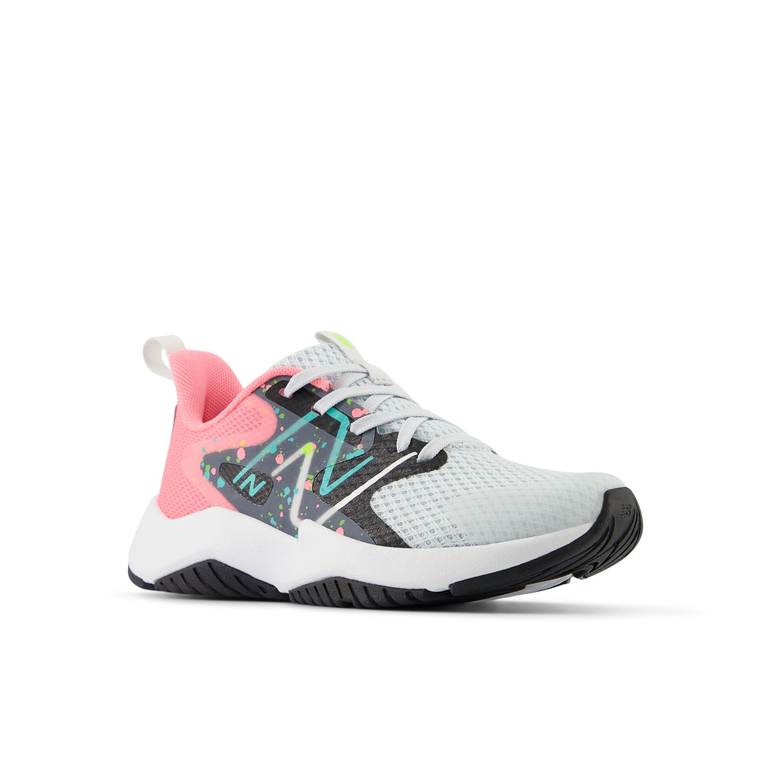 Rave Run v2 *SALE*, Color: Quartz Grey with Ultra Pink (KP2), Size: 11