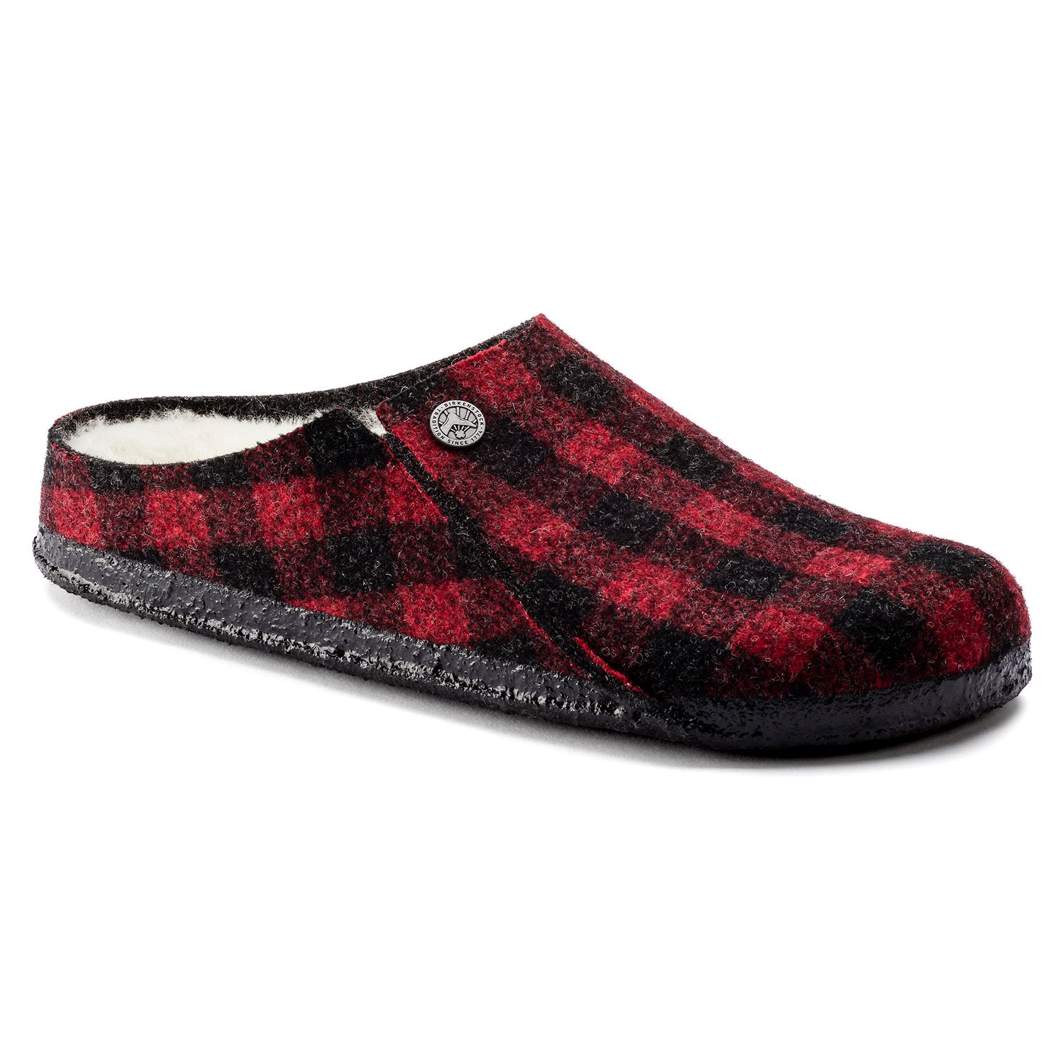 Zermatt Shearling Wool Felt *SALE*, Color: Plaid Red, Size: 37N
