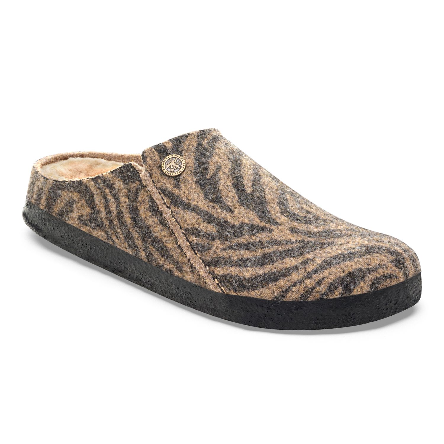 Zermatt Shearling Wool Felt *SALE*, Color: Zebra Toffee Melange, Size: 36N