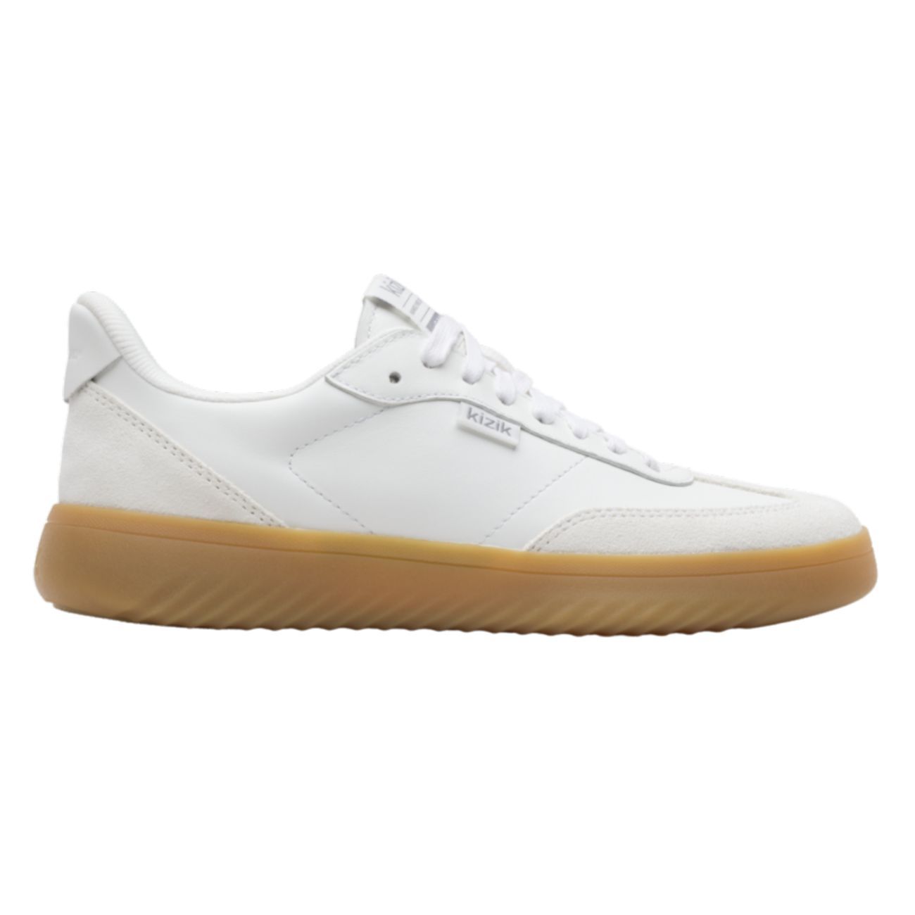 W Camden, Color: White/Gum Rubber, Size: 7