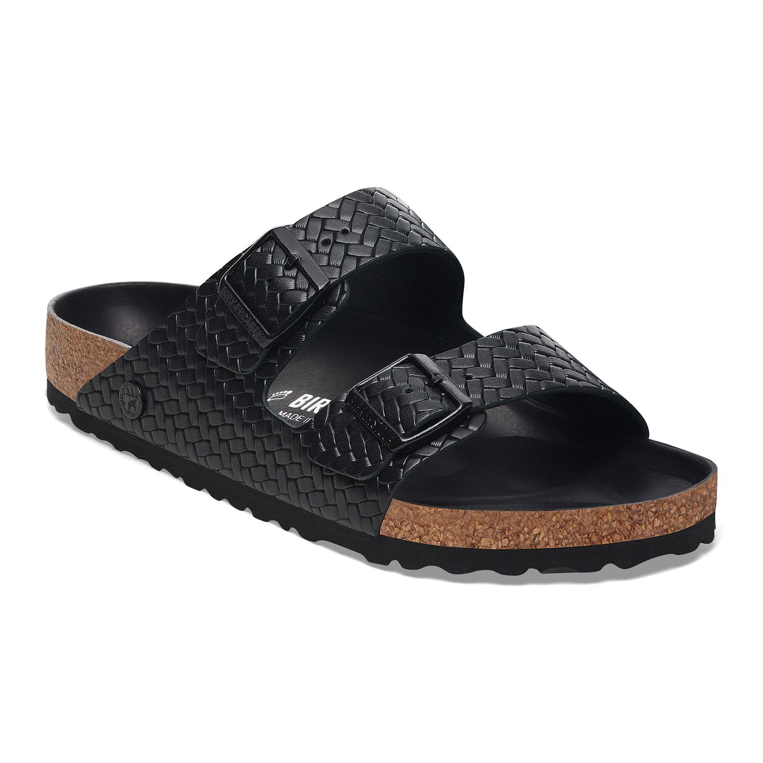 Arizona Woven, Color: Embossed Black, Size: 38R