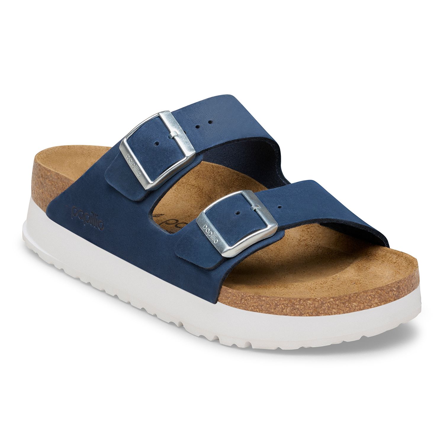 Arizona Flex Platform Nubuck Leather, Color: New Navy, Size: 38N