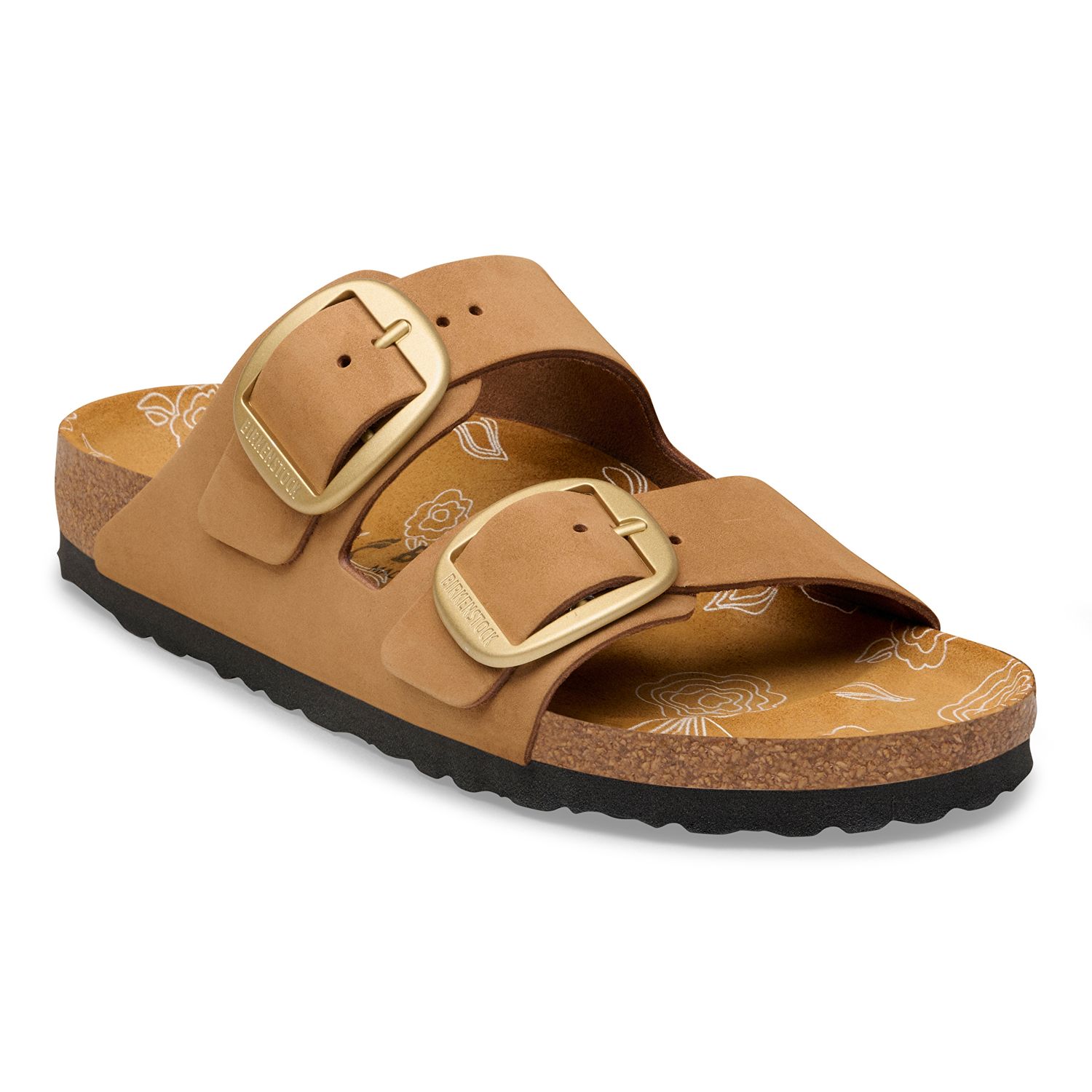 Arizona Big Buckle Nubuck, Color: Mink, Size: 38N