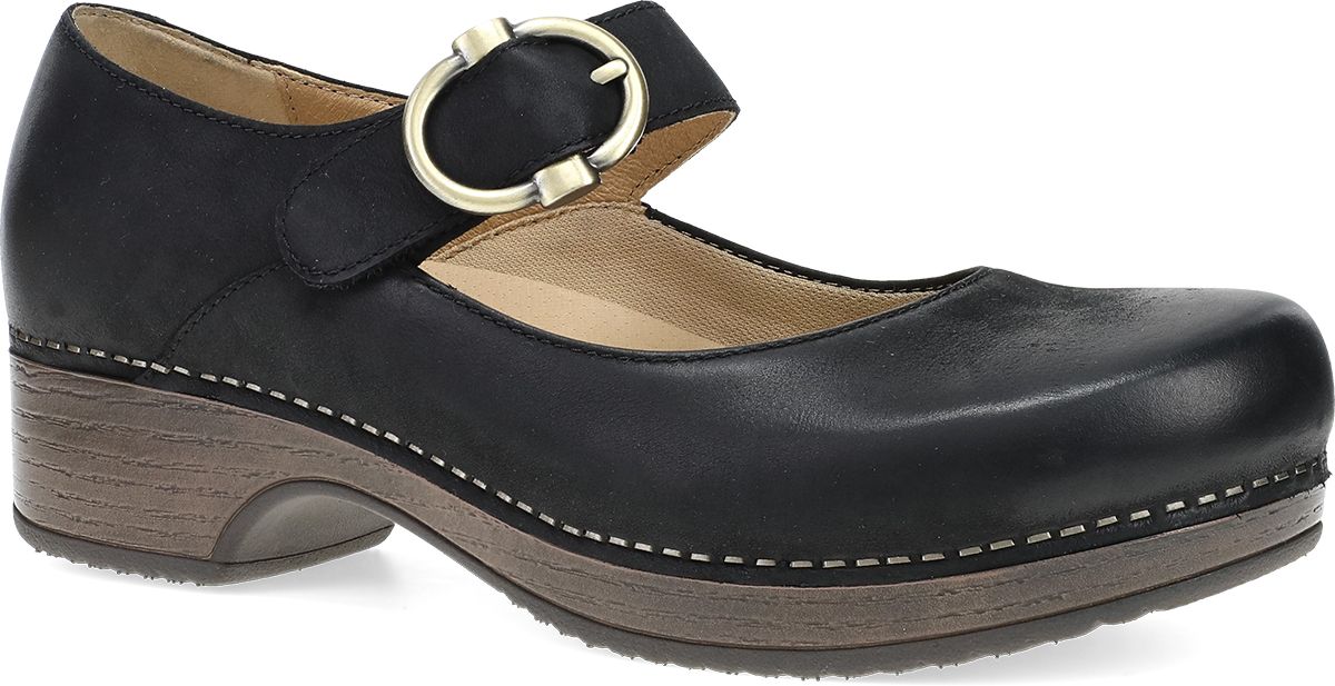 Bonny Mary Jane, Color: Black, Size: 37