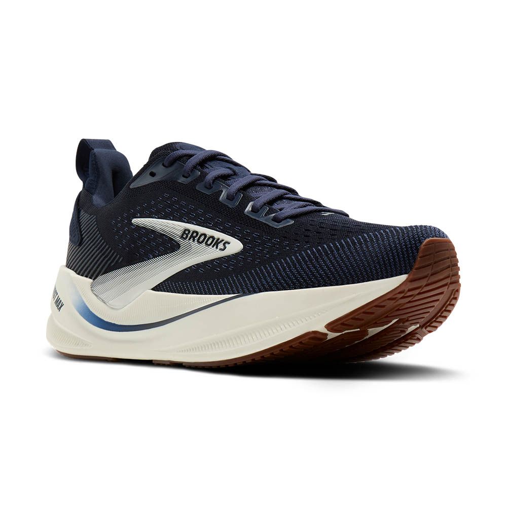 M Ghost Max 4, Color: Navy/Navy/Biscuit (463), Size: 8.5 D